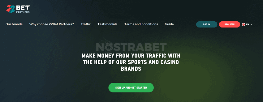 22bet partners website