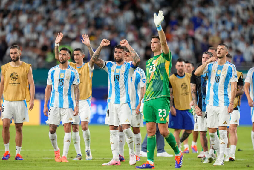 Jogadores da sele??o Argentina (Copa Amrica 2024)