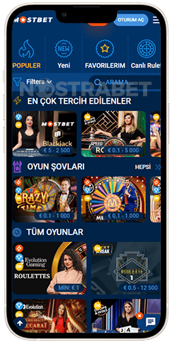 Mostbet iOS Canl? Casino